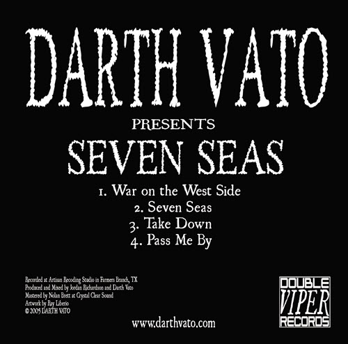 Darth Vato - Seven Seas (Back)